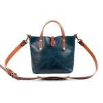 Bag Spot Essential Tote Bag - Leather - Mini - Indigo Bison