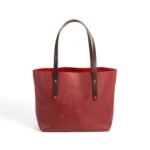 Bag Spot Essential Tote Bag - Leather - Medium - Garnet Red