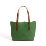 Bag Spot Essential Tote Bag - Leather - Medium - Grass Green