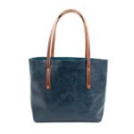 Bag Spot Essential Tote Bag - Leather - Medium - Indigo Bison