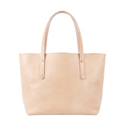 Bag Spot Essential Tote Bag - Leather - Large - Natural Veg Tan