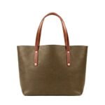 Bag Spot Essential Tote Bag - Leather - Large - Olive