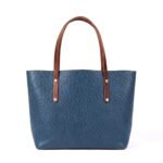 Bag Spot Essential Tote Bag - Leather - Large - Smokey Blue