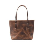 Bag Spot Essential Tote Bag - Leather - Medium - Rustic Pecan