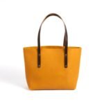 Bag Spot Essential Tote Bag - Leather - Medium - Mustard Yellow