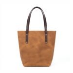 Bag Spot Essential Tote Bag - Leather - Slim Large - Tobacco