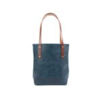 Bag Spot Essential Tote Bag - Leather - Slim Medium - Indigo Bison