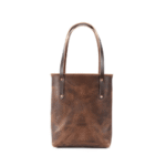 Bag Spot Essential Tote Bag - Leather - Slim Medium - Rustic Pecan