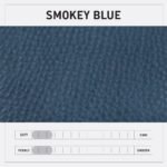 Bag Spot Deluxe Satchel Crossbody Bag - Leather - Smokey Blue