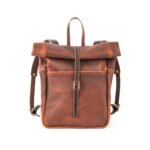 Bag Spot Trail Backpack - Leather Roll Top Rucksack