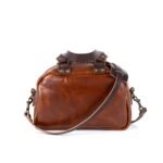 Bag Spot Signature Crossbody Bag - Leather - Chestnut