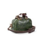 Bag Spot Signature Crossbody Bag - Leather - Mini - Jade Bison