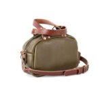Bag Spot Signature Crossbody Bag - Leather - Mini - Olive