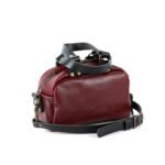 Bag Spot Signature Crossbody Bag - Leather - Mini - Oxblood