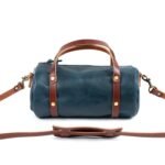 Bag Spot Heritage Crossbody Bag - Leather - Indigo Bison