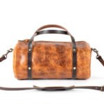 Bag Spot Heritage Crossbody Bag - Leather - Large - Peanut Bison