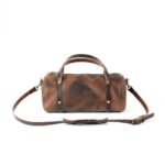 Bag Spot Heritage Crossbody Bag - Leather - Large - Rustic Pecan