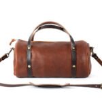 Bag Spot Heritage Crossbody Bag - Leather - Large - Mustard Yellow