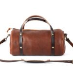 Bag Spot Heritage Crossbody Bag - Leather - Large - Indigo Bison