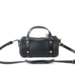 Bag Spot Heritage Crossbody Bag - Leather - Small - Black