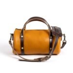 Bag Spot Heritage Crossbody Bag - Leather - Mustard Yellow