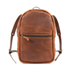 Bag Spot Backpack - Classic Zippered Leather