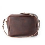 Bag Spot Classic Crossbody Bag - Leather - Large - Mocha