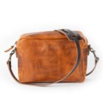 Bag Spot Classic Crossbody Bag - Leather - Large - Peanut Bison
