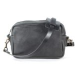 Bag Spot Classic Crossbody Bag - Leather - Large - Raven