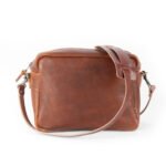 Bag Spot Classic Crossbody Bag - Leather - Medium - Indigo Bison