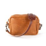 Bag Spot Classic Crossbody Bag - Leather - Medium - Honey