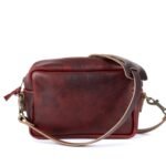Bag Spot Classic Crossbody Bag - Leather - Wine Bison
