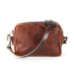 Bag Spot Classic Crossbody Bag - Leather - Medium - Whisky Bison