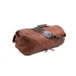 Bag Spot Trail Duffle Bag - Zippered Leather - Military Style