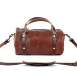 Bag Spot Heritage Crossbody Bag - Leather - Large - Whisky Bison