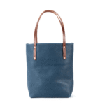 Bag Spot Essential Tote Bag - Leather - Slim Large - Smokey Blue