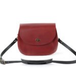 Bag Spot Deluxe Satchel Crossbody Bag - Leather - Oxblood