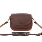 Bag Spot Satchel Crossbody Bag - Leather - Indigo Bison