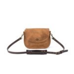 Bag Spot Satchel Crossbody Bag - Leather - Tobacco